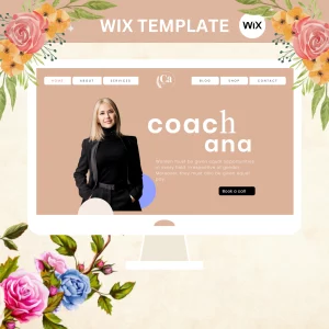 Wix, coach ana, websiteboy, Canva