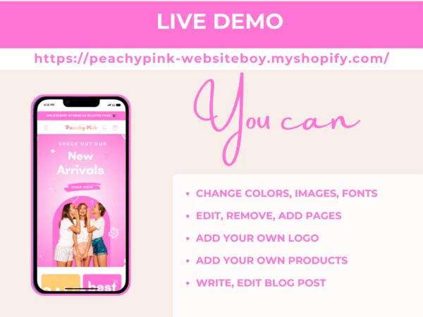 Peachy Pink