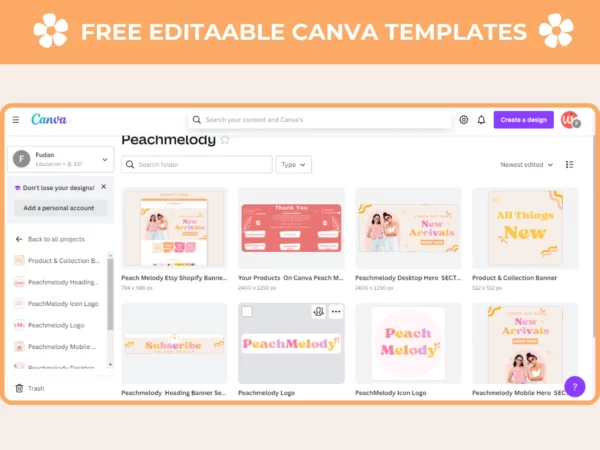 Peach Melody Boutique Shopify Theme Template  –  Minimal & Feminine Fully Responsive Template - Image 8